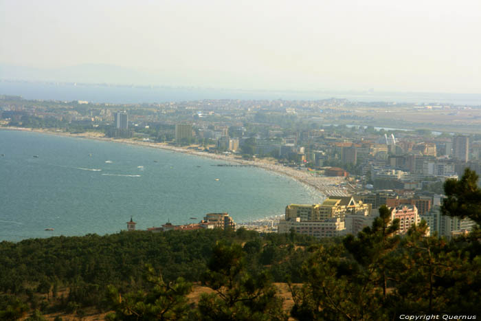 View on Sunny beach (Slanchev Bryag) Sveti Vlas / Bulgaria 