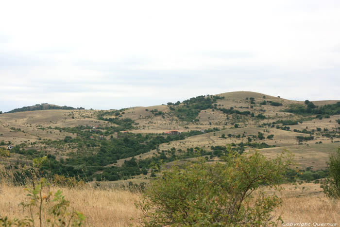 Vue sur montaignes aprs Izvorishte Bryastovets / Bulgarie 