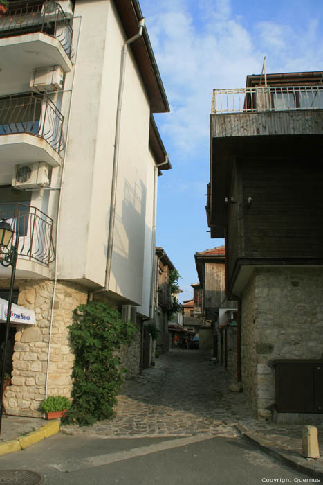 View on Street Nessebar / Bulgaria 