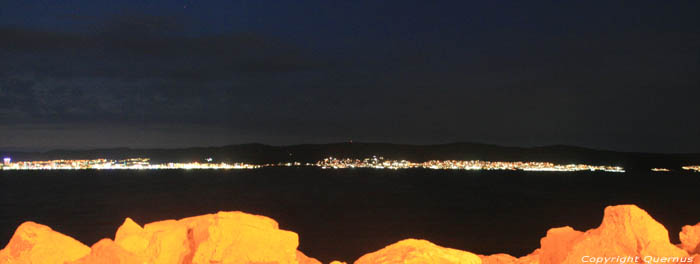 Night View on Sveti Vlas Nessebar / Bulgaria 