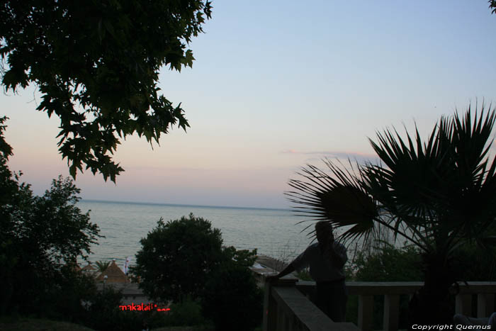 Vue sur Mer Noire  depuis Parque Primorsko Varna / Bulgarie 