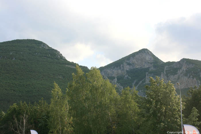 Zicht op berg Vratza / Bulgarije 