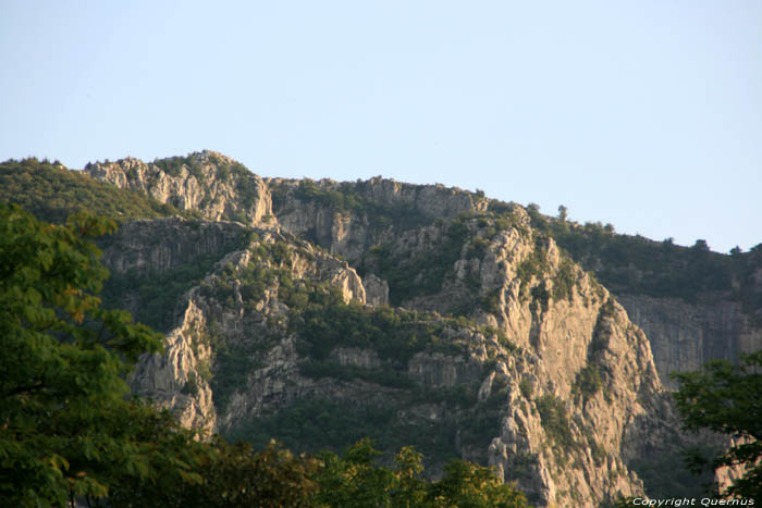 Zicht op berg Vratza / Bulgarije 