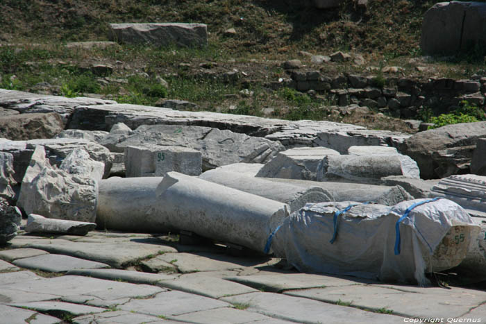 Opgraving Oostpoort Philippov Plovdiv / Bulgarije 