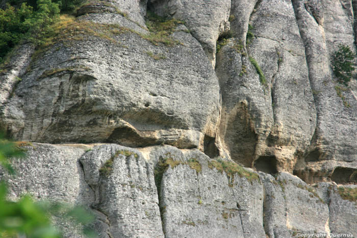 Old Road in the Rocks Madara in MADARA / Bulgaria 