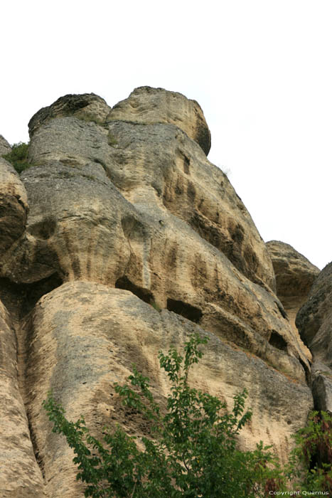 Old Road in the Rocks Madara in MADARA / Bulgaria 