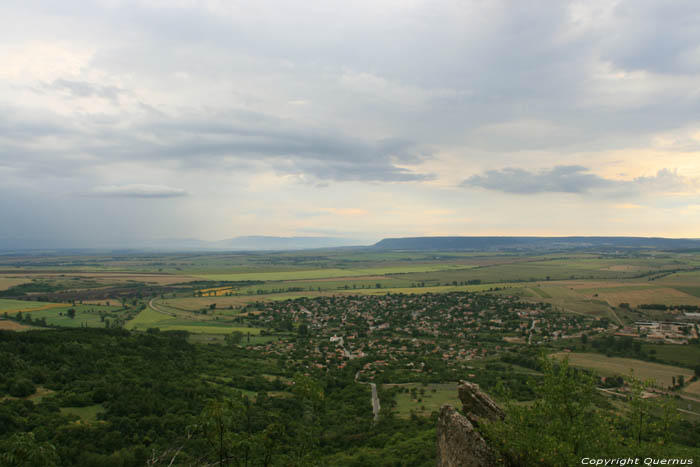 Verzicht en landschap Madara in MADARA / Bulgarije 