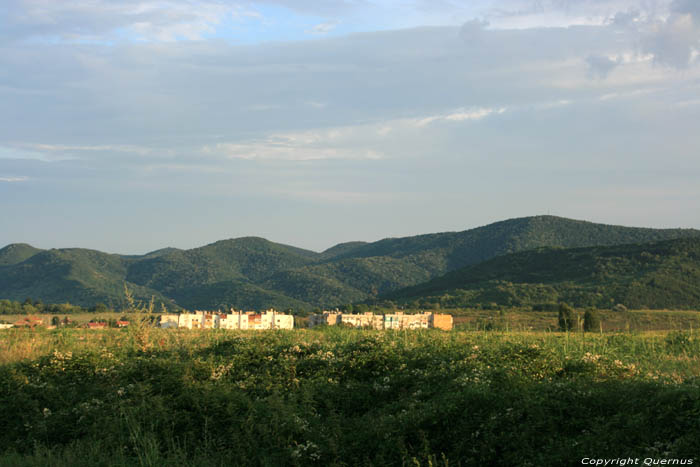 Zicht op Balkan Veliki Preslav / Bulgarije 