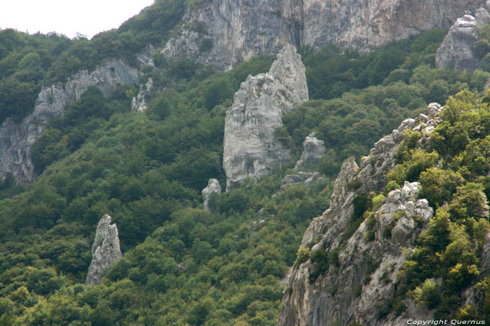 Vue dus montagnes Vratza / Bulgarie 