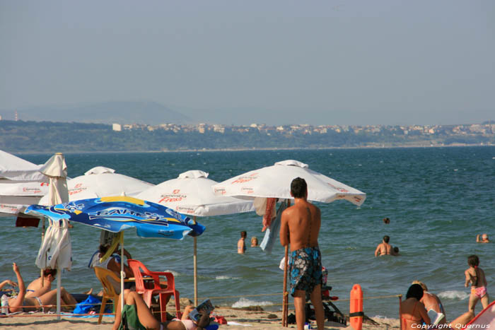 Plage Bourgas  Burgas / Bulgarie 