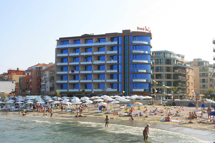 Plage Pomorie / Bulgarie 
