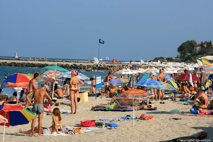 Plage Pomorie / Bulgarie 