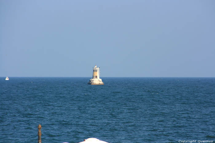 Peer and Lighthouse Pomorie / Bulgaria 