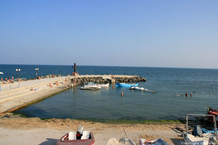 Peer and Small Port Pomorie / Bulgaria 