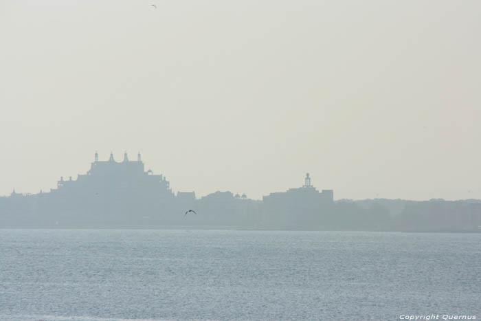 Vue sur Mer Noire Pomorie / Bulgarie 