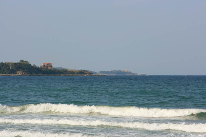 South end of Beach Primorsko / Bulgaria 