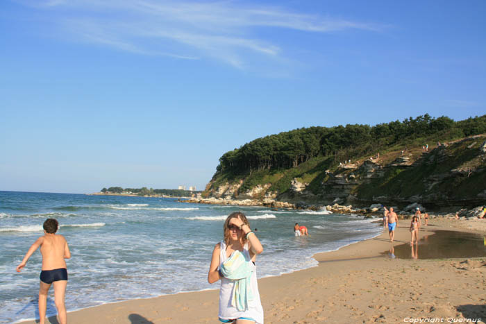 South end of Beach Primorsko / Bulgaria 