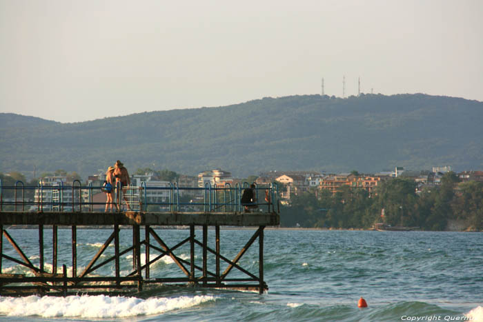 South end of Beach Primorsko / Bulgaria 