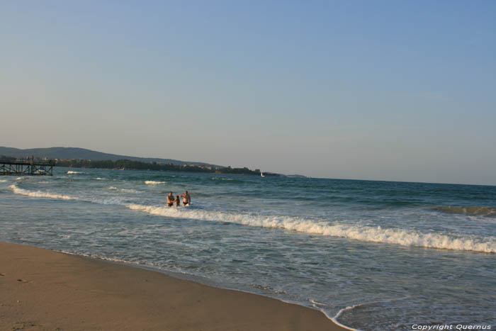 South end of Beach Primorsko / Bulgaria 