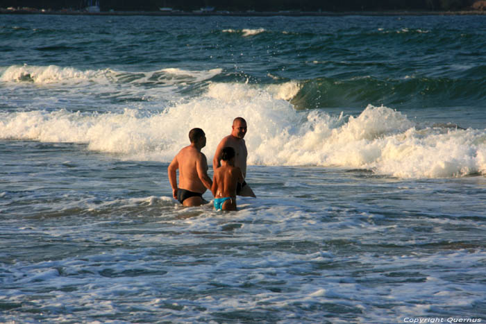 South end of Beach Primorsko / Bulgaria 