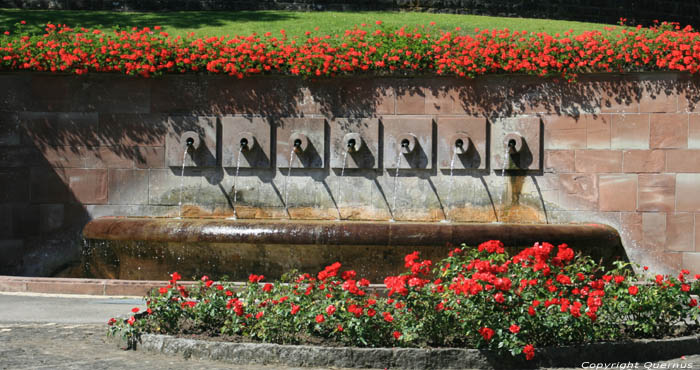 Source of the Seven Fountains / Siewebueren Fountain Septfontaines / Luxembourg 