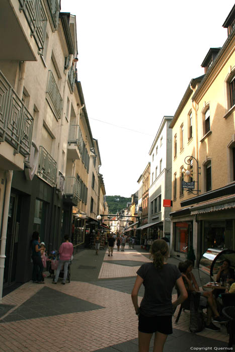 Winkelwandelstraat Rue de la Gare Echternach / Luxemburg 