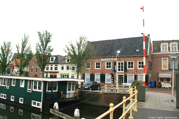 Woonboten Leeuwarden / Nederland 