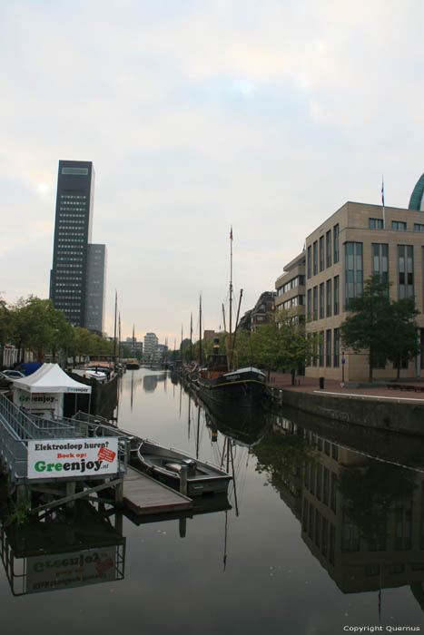 Zuiderstadsgracht Leeuwarden / Nederland 