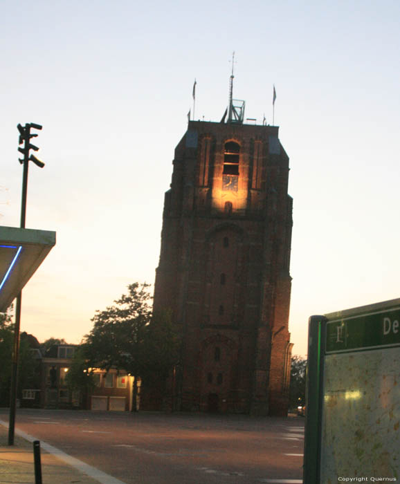 Oldehove Kerktoren Leeuwarden / Nederland 