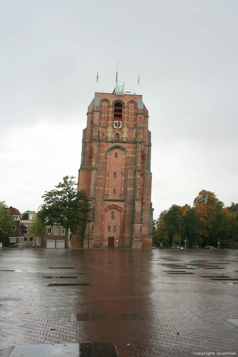 Oldehove Kerktoren Leeuwarden / Nederland 
