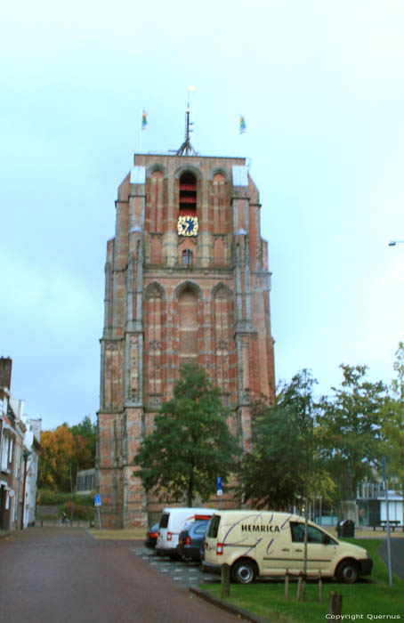 Oldehove Kerktoren Leeuwarden / Nederland 