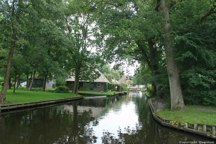 Canal Giethoorn in Steenwijkerland / Netherlands 