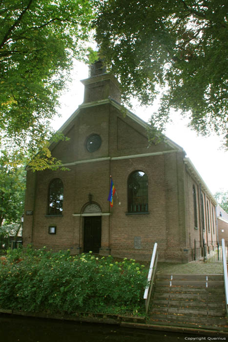 Doopsgezinde Kerk Giethoorn in Steenwijkerland / Nederland 