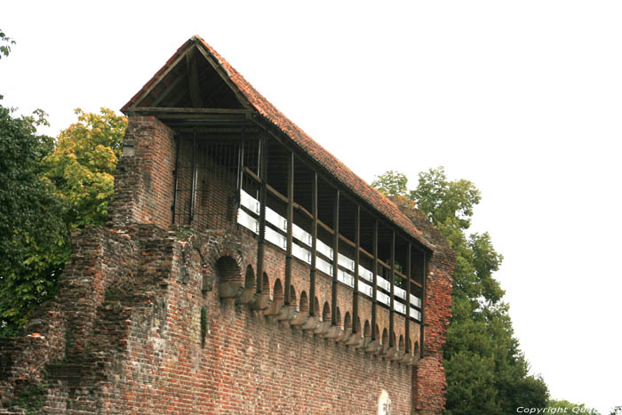 City Walls between Fur's Gate and Diezer Gates Zwolle in ZWOLLE / Netherlands 