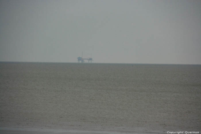 View on Waddenzee Paesens / Netherlands 