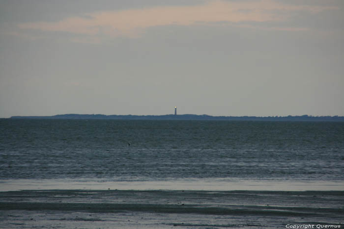 Ziccht op Waddenzee Paesens / Nederland 