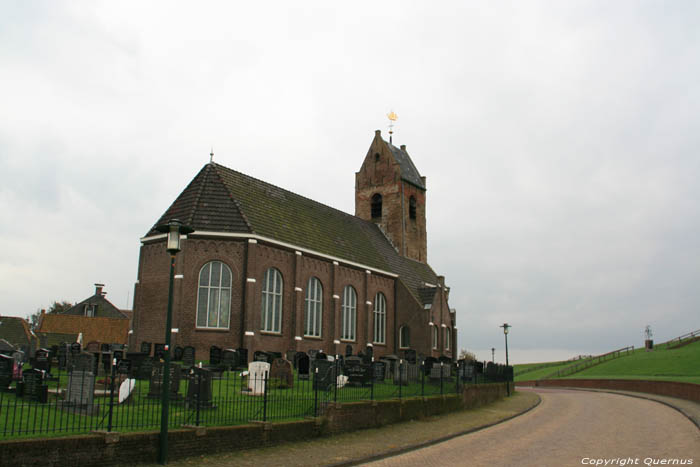 Mary's church Wierum in Dongeradeel / Netherlands 