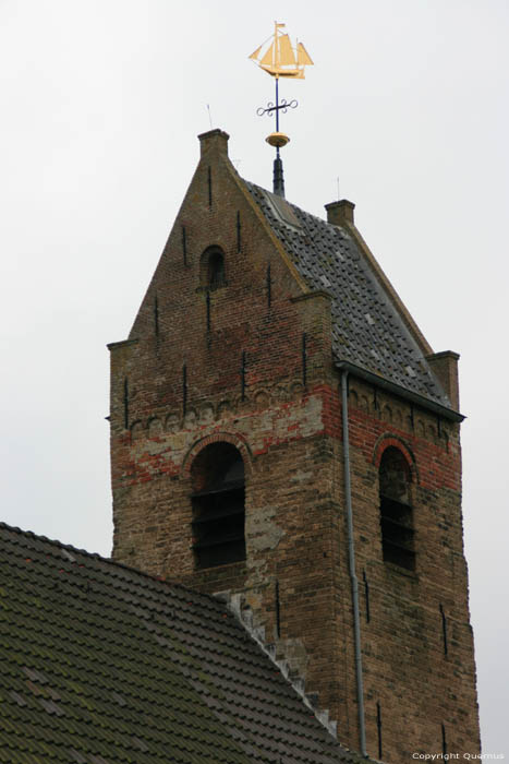 Mary's church Wierum in Dongeradeel / Netherlands 