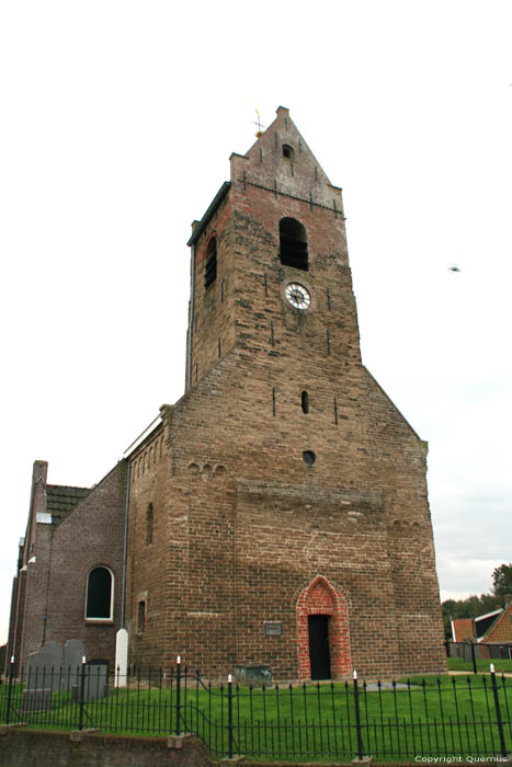 Mary's church Wierum in Dongeradeel / Netherlands 