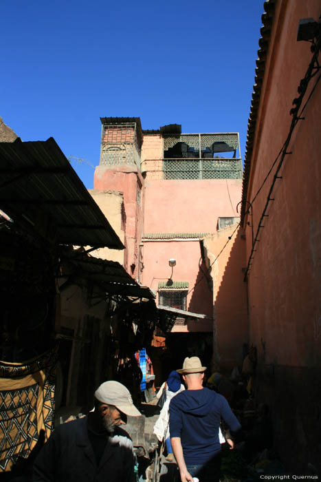 Petites vues des Souks Marrakech / Maroc 