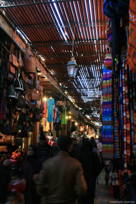 Small views of the Souks Marrakech / Morocco 