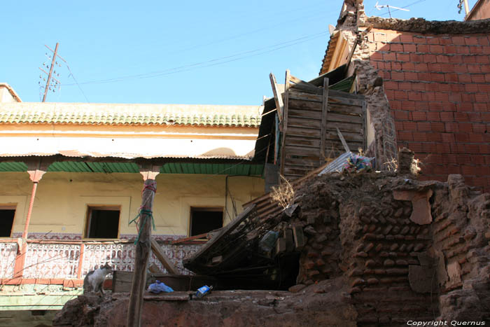 Collapsed Riad  Marrakech / Morocco 