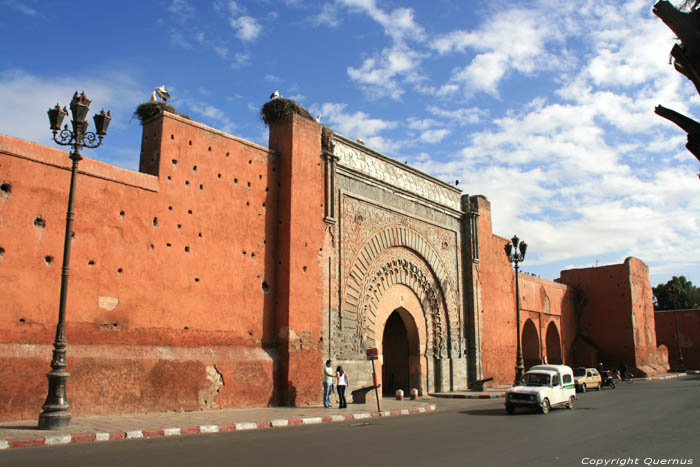 Agnaou Gate (Bab) Marrakech / Morocco 