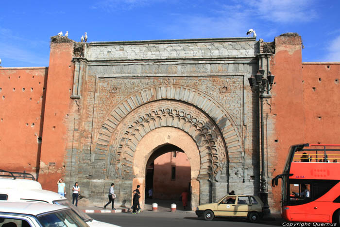 Porte (bab) Agnaou Marrakech / Maroc 