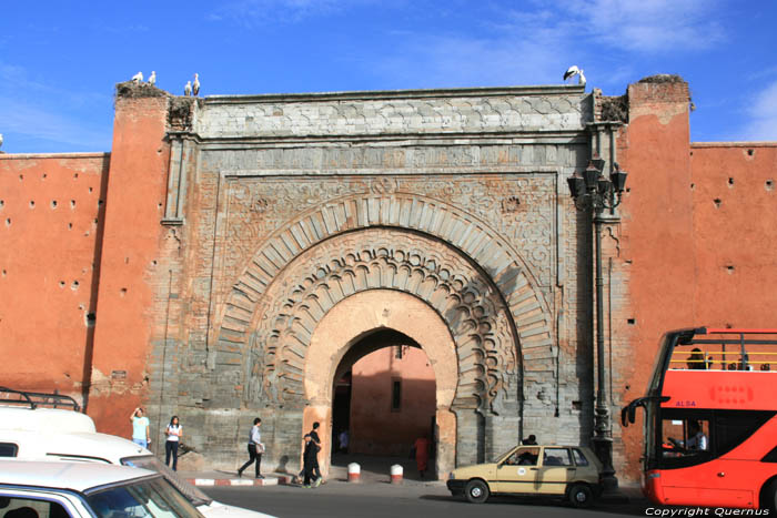 Agnaou Gate (Bab) Marrakech / Morocco 