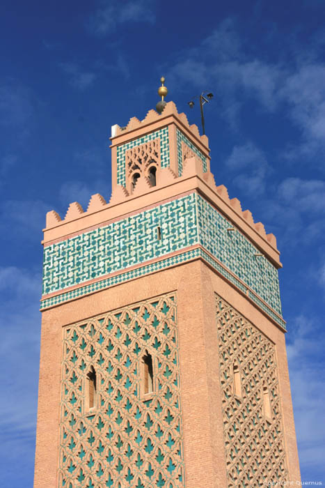 Kasbah Moskee El Mansour Marrakech / Marokko 