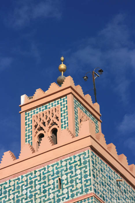 Mosque Kasbah El Mansour Marrakech / Maroc 