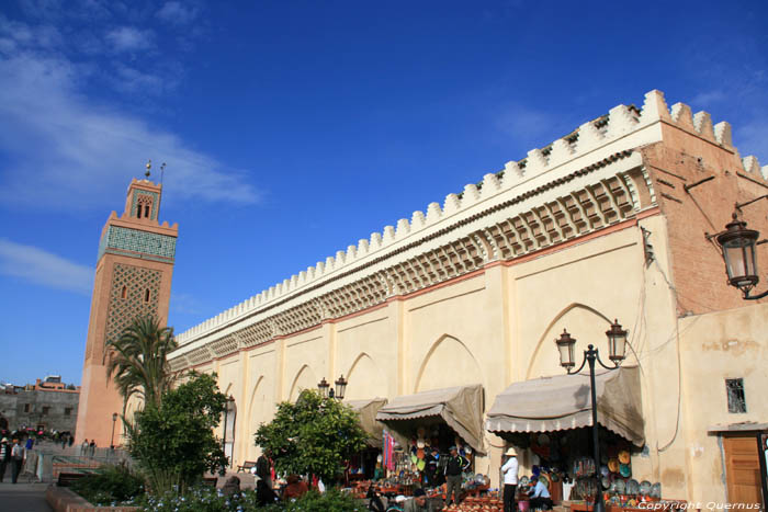 Kasbah Moskee El Mansour Marrakech / Marokko 