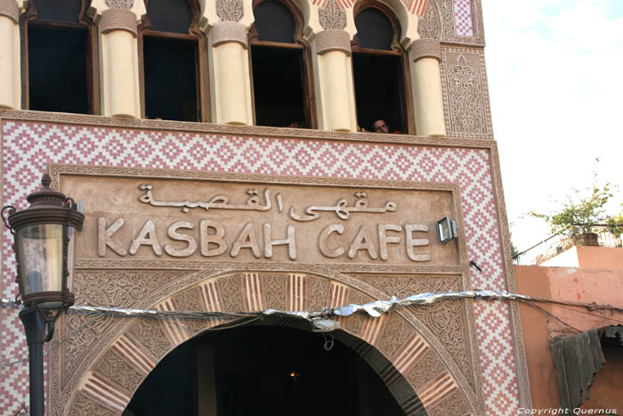 Caf Kasbah Marrakech / Maroc 