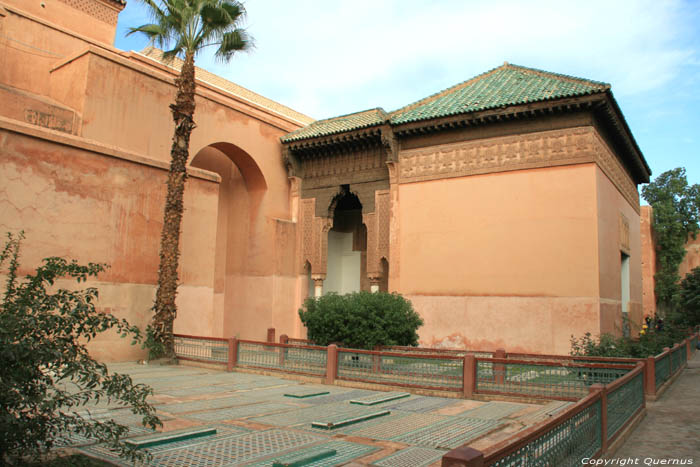 Tombeaux Saadiens Marrakech / Maroc 